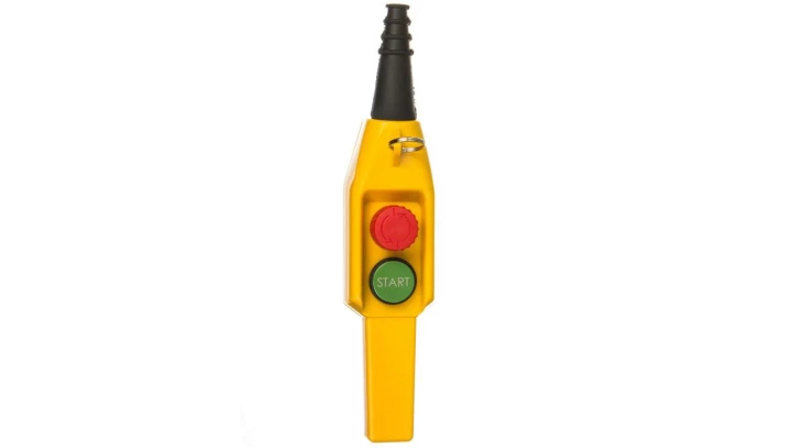 Kaseta sterownicza suwnicowa SP22-B-01 + zielony PKS-1401-R17 (START) PKS-2W03