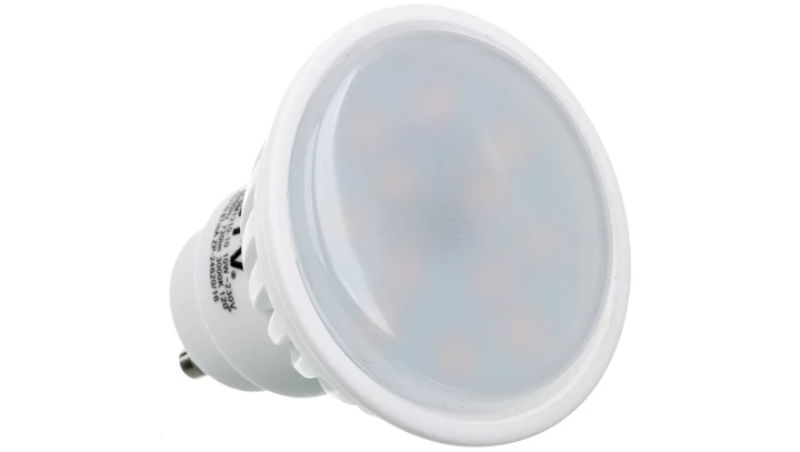 Żarówka LED GU10 10W 720lm 3000K AC180-250V 120st. LD-SM1210-10