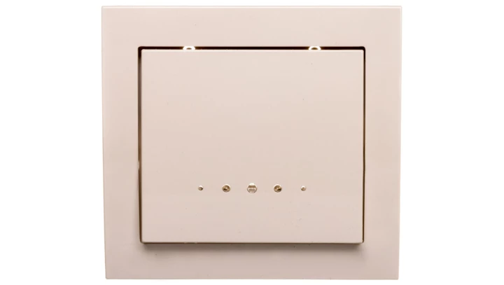 KIER Łącznik pojedynczy z podświetleniem beżowy ŁP-1WS/01