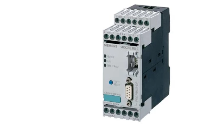 Elektroniczny moduł zabezpieczający silnik 4we/3wy 24V DC PROFIBUS RS485