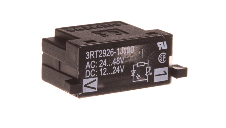 Układ tłumiący warystor 24-48V AC 12-24V DC ze wskaźnikiem LED DC3RT2926-1JJ00