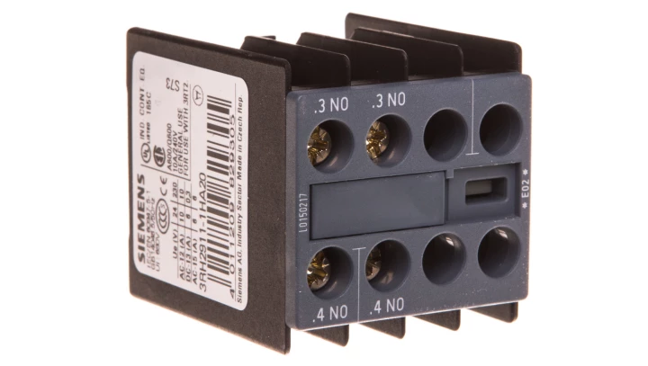 Styki pomocniczne 2Z montaż czołowy S00 do S3 przył śrubowe SIRIUS 3RH2911-1HA20