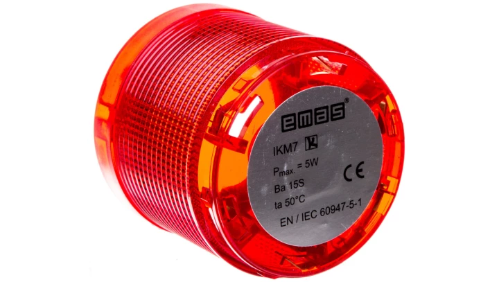 Moduł sygnalizacyjny 70mm, bez źródła światła, czerwony, T0-IKM7K