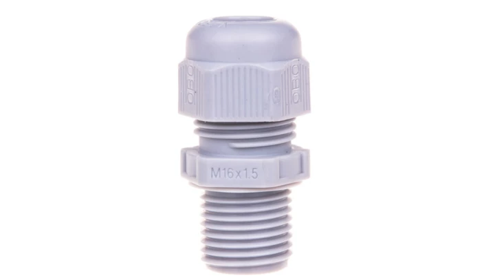 Dławnica kablowa poliamidowa M16 IP68 V-TEC VM L16 SGR srebrnoszara 2022924