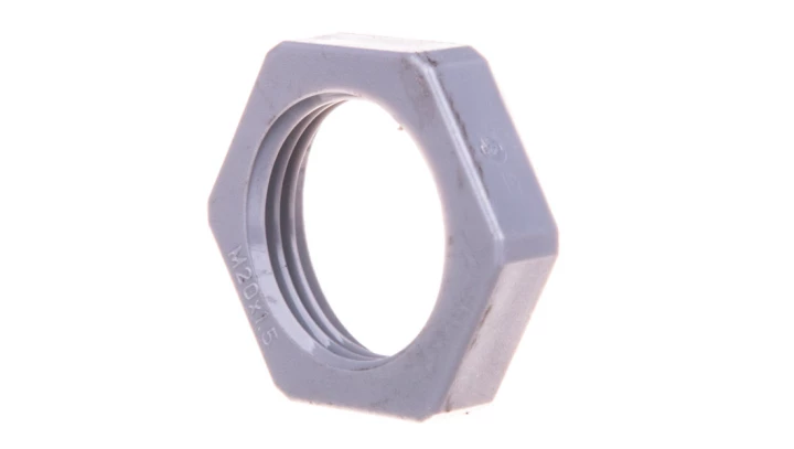 Nakrętka poliamidowa M20 srebrnoszara 116 M20 SGR PA 2048779 /100szt./