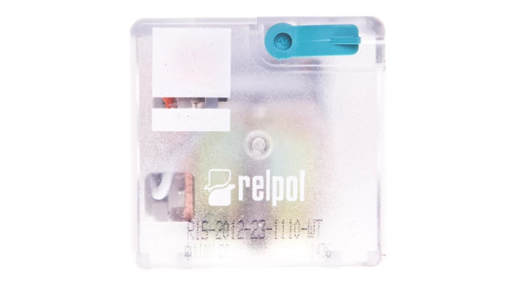 Przekaźnik przemysłowy 2P 10A 110V DC AgNi R15 2012-23-1110-WT 802894