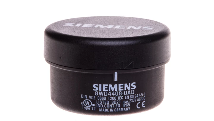 Moduł przyłączeniowy z pokrywką montaż na rurze do kolumn 70mm przyłącza sprężynowe IP65 8WD4408-0AA