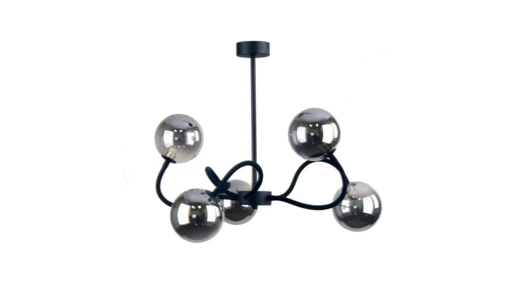 Lampa sufitowa BELLA 5 - punktowa Grafit lustrzany 5713 TK Lighting