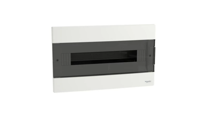 Rozdzielnica modułowa 1x18 podtynkowa IP40 Easy9 EZ9EU-1-18-PT-T drzwi transparentne EZ9EUA118