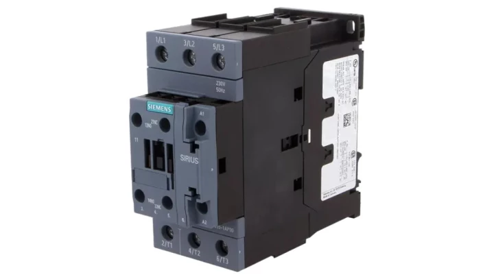 Stycznik mocy 40A 3P 18,5kW 230V AC 1Z 1R, wielkość S2 3RT2035-1AP00