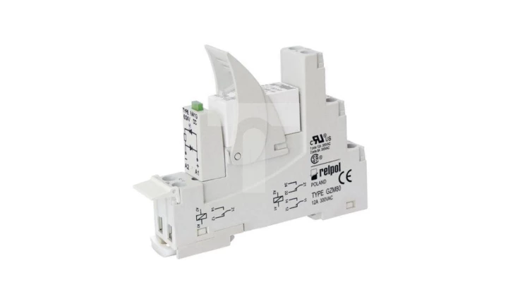 Przekaźnik interfejsowy 2P 8A 24V DC AgNi PI84-024DC-M41G-MS-2012 862190