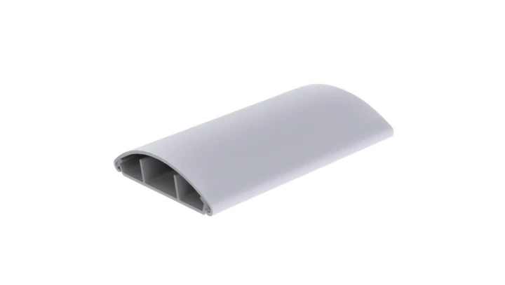 Listwa napodłogowa jasno szara 2m LO 75_KD