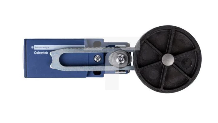 Wyłącznik krańcowy 1R 1Z migowy tworzywo dźwignia obrotowa z regulacją długości fi50mm XCKN2149G11