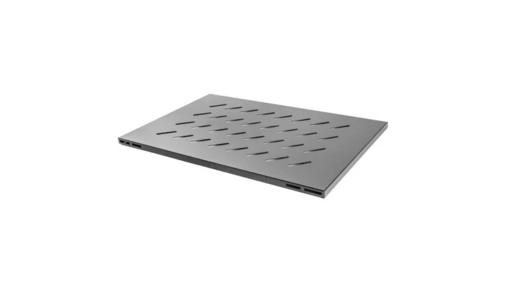 PÓŁKA DO OPEN RACK 19 800MM CZARNA LANBERG (1U/480.5X580MM UDŹWIG DO 120KG, MONTAŻ 4 PUNKTOWY) AK-1015-B