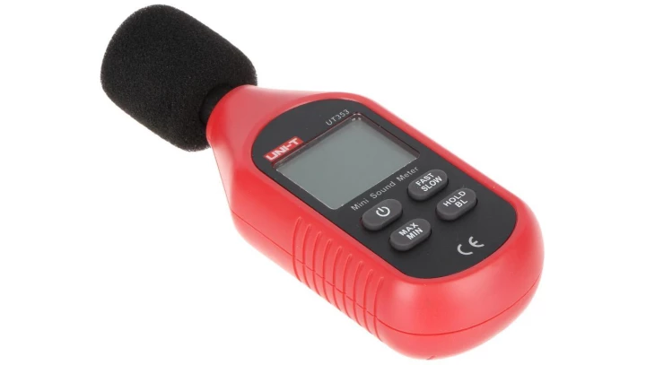 Sonometr decybelomierz miernik poziomu głośności 30-130 dB UT-353