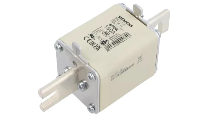 Bezpiecznik Sitor NH1 160A 1000V AC 3NE3224