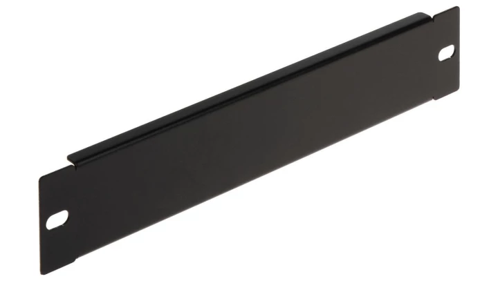 Panel maskujący do szafy RACK 10 1U czarny