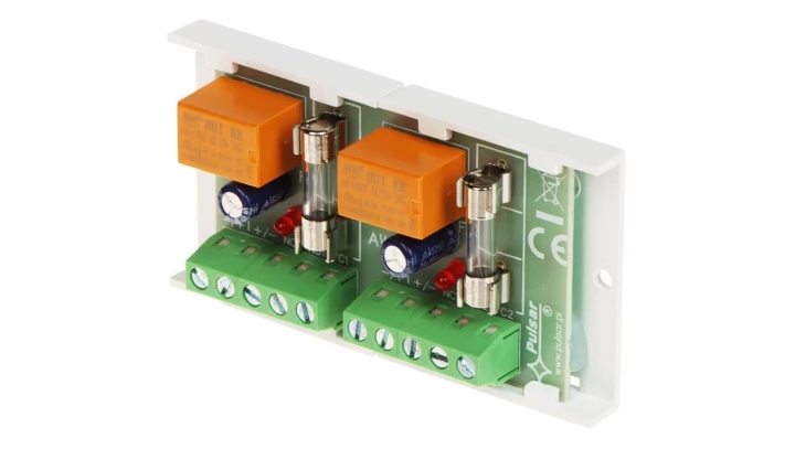 Moduł przekaźnikowy, 2 przekaźniki, napięcie 10-16 V DC, AWZ512 PK2