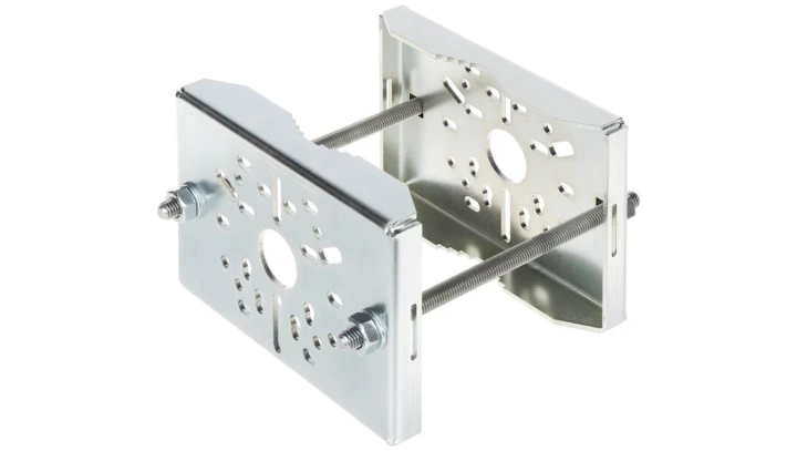 Uchwyt słupowy do kamer 170x120mm ocynk