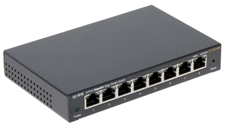 Switch TP-LINK TL-SG108E (8x 10/100/1000Mbps)