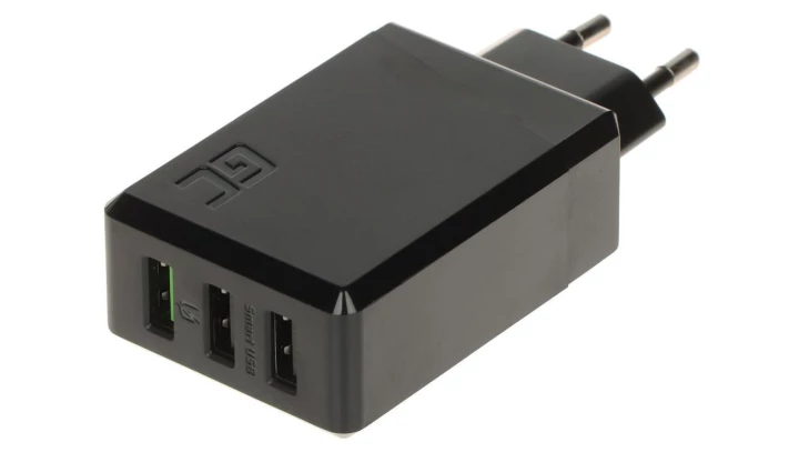 Ładowarka Sieciowa Green Cell GC ChargeSource 3 3xUSB 30W z szybkim ładowaniem Ultra Charge i Smart Charge