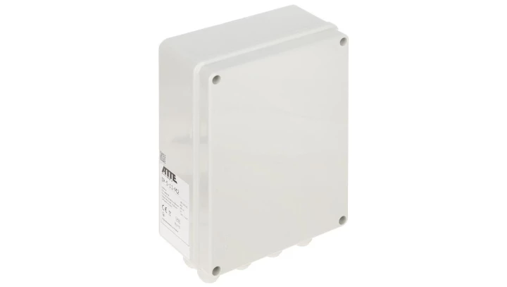 Zestaw do 5 kamer IP switch PoE 5P+1UP w obudowie zewnętrznej ABOX-M2, zasilacz 96W