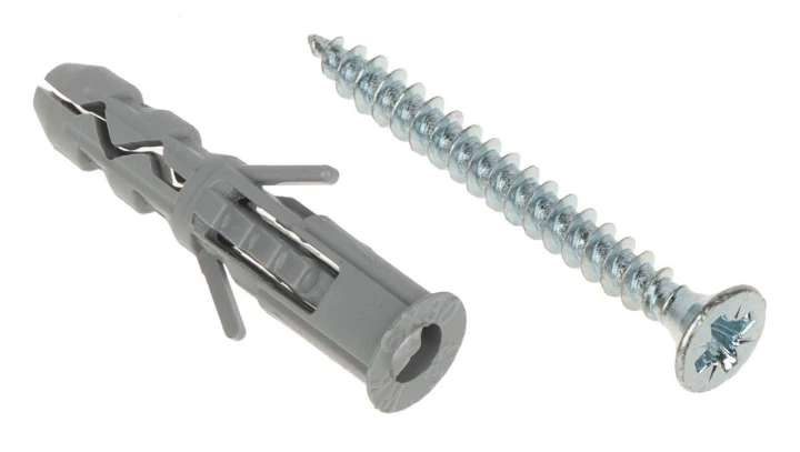 Kołek rozporowy wkręcany KRX 6x30 z wkrętem z łbem stożkowym PZ 3,5x35 /200szt./