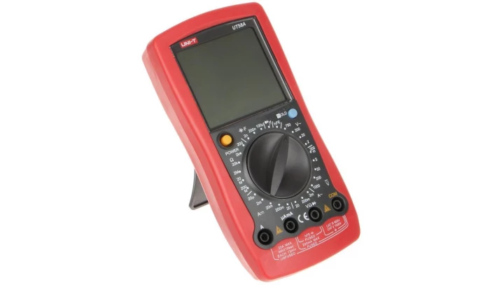Multimetr miernik cyfrowy uniwersalny do 750V 20A AC/DC Om, F, Hz UT-58A