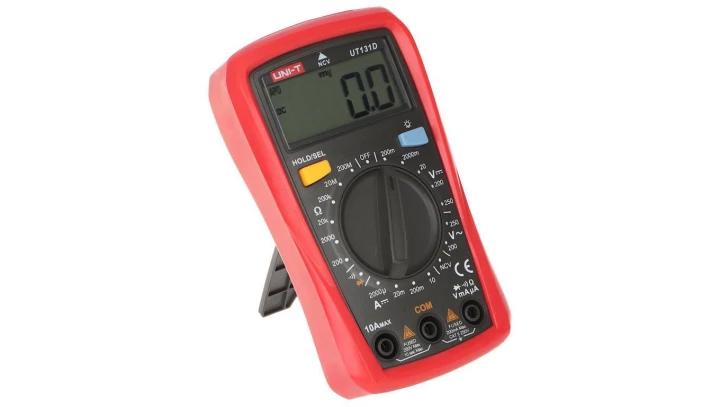 Multimetr cyfrowy uniwersalny 250V AC/DC 10A DC test ciągłości test diod NCV UT-131D 20381