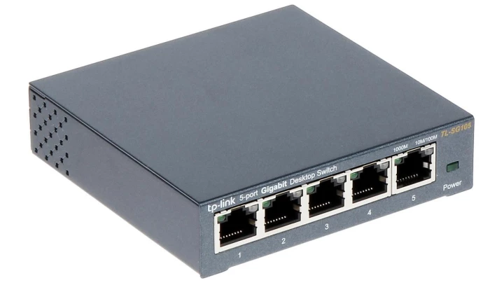 Switch TP-LINK TL-SG105 (5x 10/100/1000Mbps)