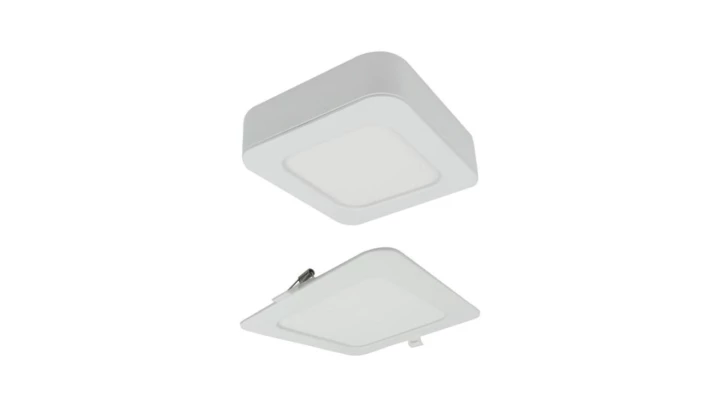 Downlight 6W kwadrat CCT 2w1