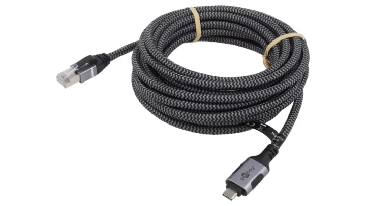 Kabel Ethernet USB-C™ 3.1 do RJ45 70752 /5m/