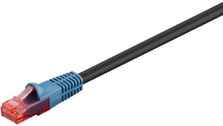Patchcord zewnętrzny linka UTP kat.6 podwójna powłoka PVC+PE /40m/ czarny