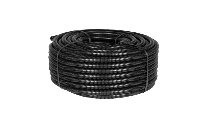 Rura karbowana z pilotem 16mm czarna 750N FK15/16F DX15116R /100m/