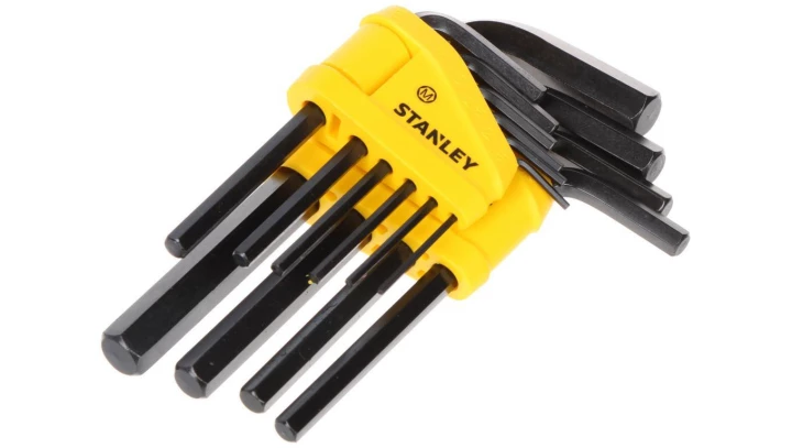 KLUCZ IMBUSOWY KPL. 10SZT (1,5-10MM) ZASOBNIK PLAST. E