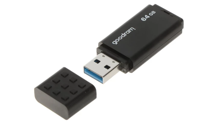 Pendrive GoodRam UME3 UME3-0640K0R11 (64GB USB 3.0 kolor czarny)