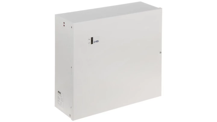 Zestaw buforowy do 16 kamer IP switch Po 16P+2G w obudowie wewnętrznej ABOX-H (2x AKU 18Ah + NVR), zasilacz 144W (2x 72W)