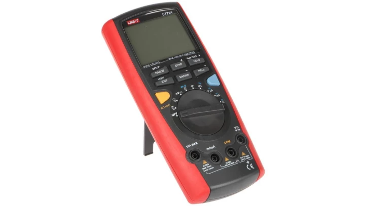 Inteligentny miernik cyfrowy True RMS, interfejs USB pomiar AC+DC wyświetlacz LCD 19999 UT-71A