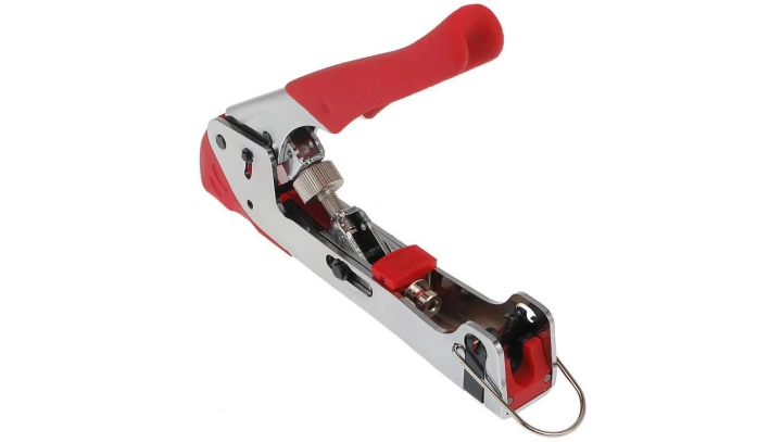 Zaciskarka złączy kompresyjnych typu F HT-H518G