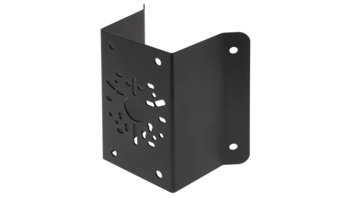 Uchwyt narożny do kamer 184x195x113mm czarny