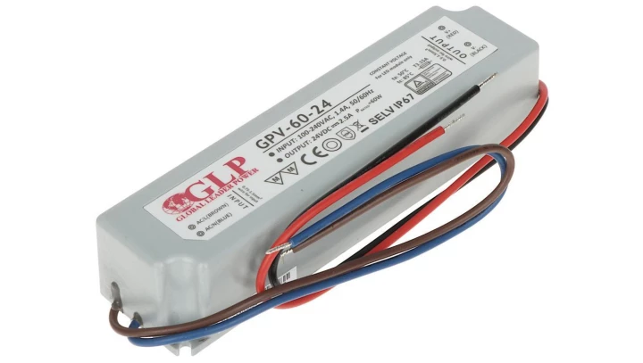 Zasilacz led GPV 60W 24V DC ip67 gpv-60-24 led