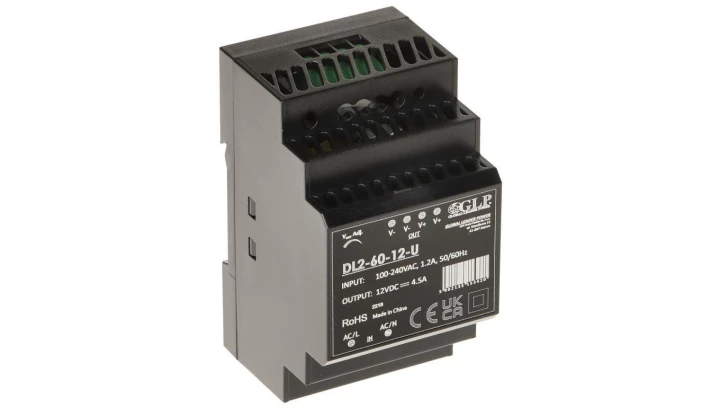 Zasilacz impulsowy 12V 4.5A 60W DL2-60-12-U