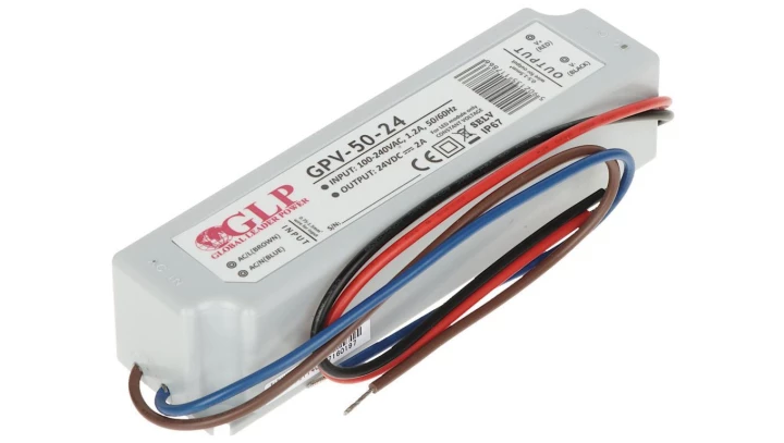 Zasilacz led GPV 48W 24V DC ip67 gpv-50-24 led glp