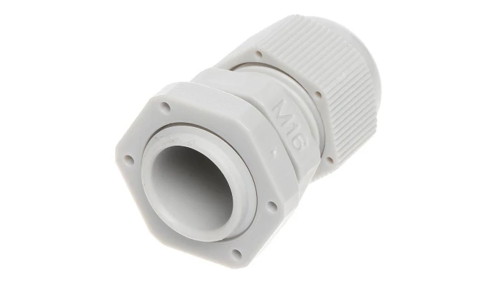 Dławnica kablowa poliamidowa M16 IP68 DP-EN 16 HM szara E03DK-01040100201 /100szt./