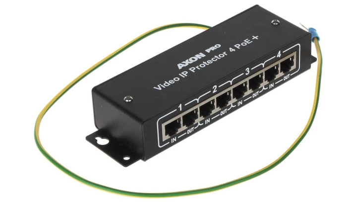 Urządzenie zabezpieczające ACAR AXON PRO Video IP Protector 4 PoE PLUS AZP-AXONPROVideoIPP4PoE+-0