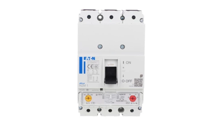 Wyłącznik mocy 50A 3P 25kA NZMB1-M50 265711