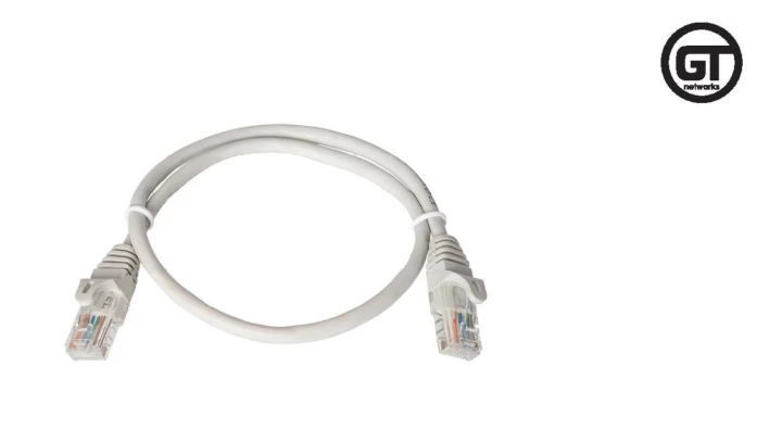 GT Networks Patch cord UTP CAT.5E 26AWG szary 1.0m