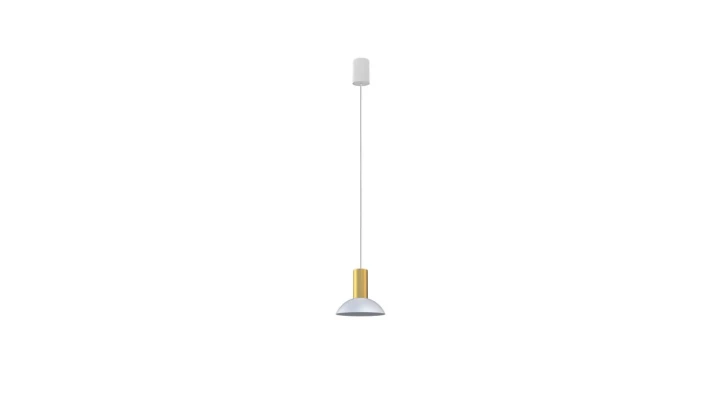 Lampa wisząca HERMANOS C WHITE/SOLID BRASS 8037 Nowodvorski Lighting