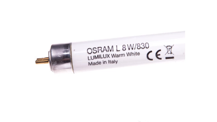 Świetlówka G5 8W 830 3000K L 8W/830 T5 LUMILUX 4008321959881 /25szt./