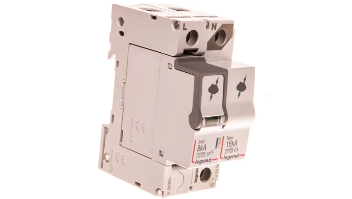 Ogranicznik przepięć Typ T1+T2 1P+N 8kA 1,3kV TT/TNS 412256